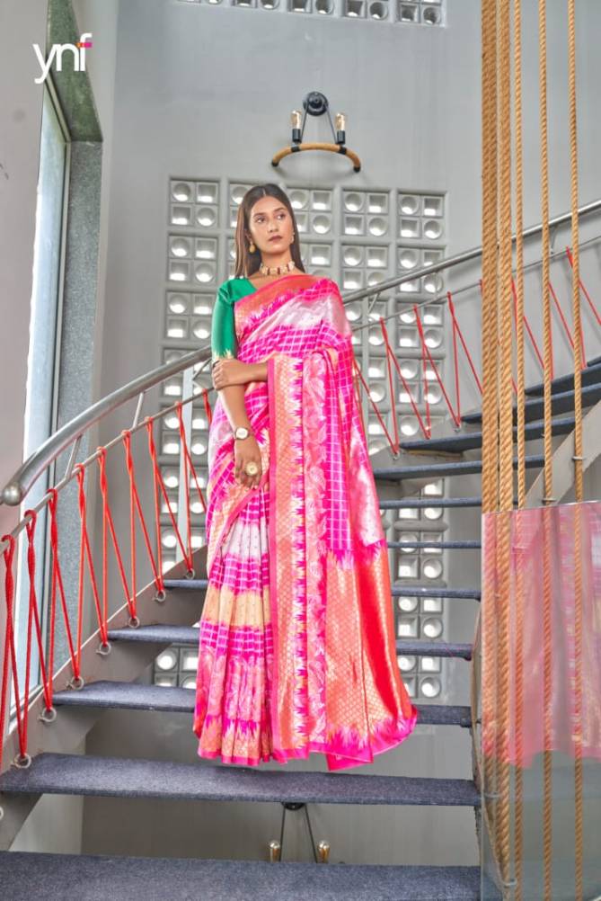Ynf Celeb Latest Party Wear Art Silk Designer Fancy Saree Collection